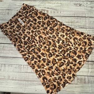 Steve Madden Brown and Black Patterned Skirt